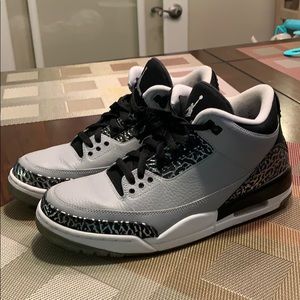 Jordan retro 3s wolf grey